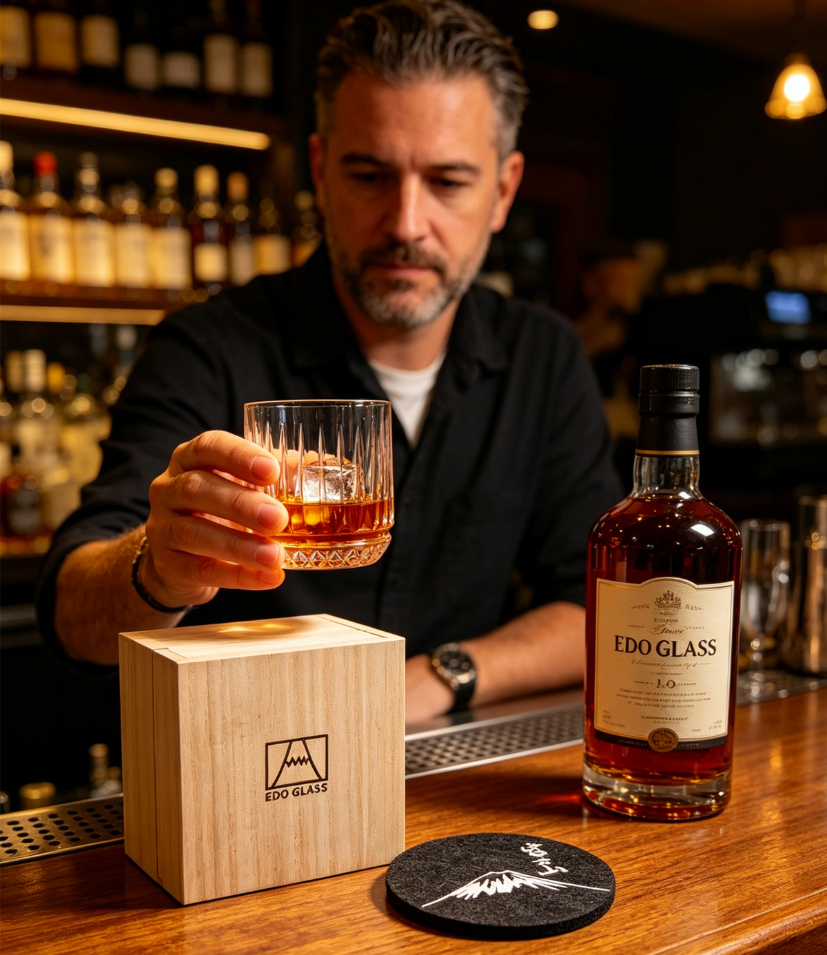 Kagayaki - Handmade Japanese EDO Whiskey Glass
