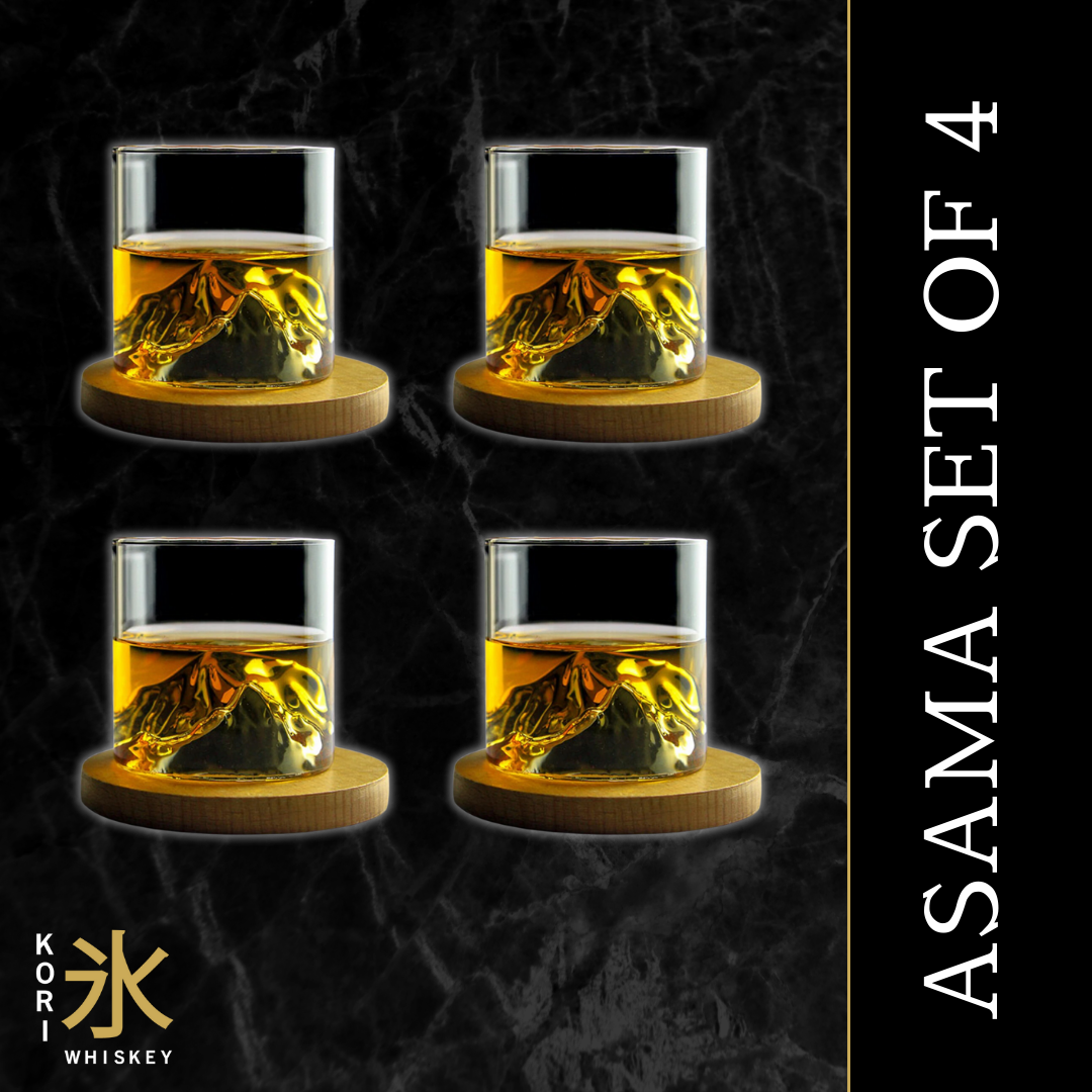 Asama Japanese Whisky Glass - Premium Handmade Whiskey Glass