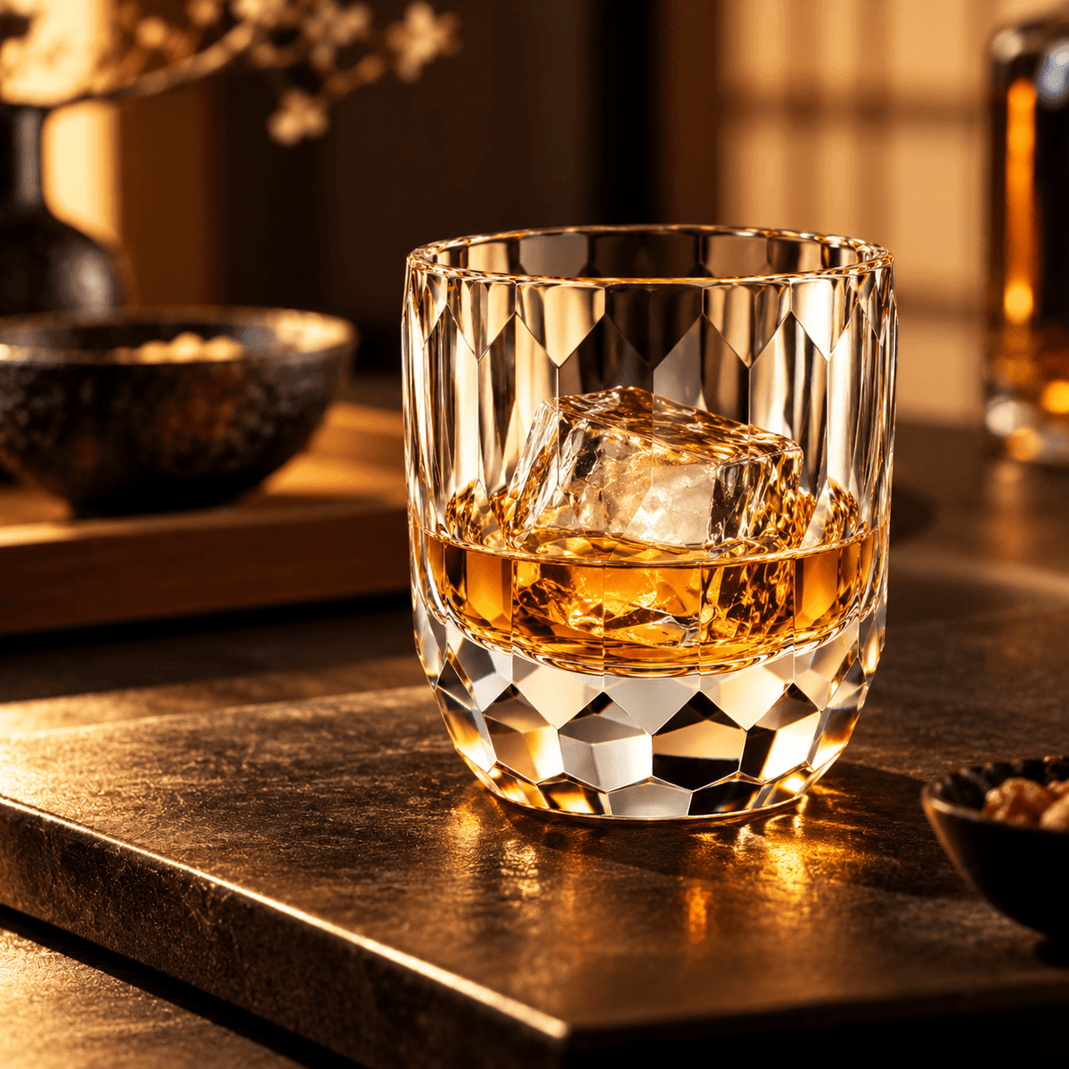 Kessho - Handmade Japanese EDO Whiskey Glass
