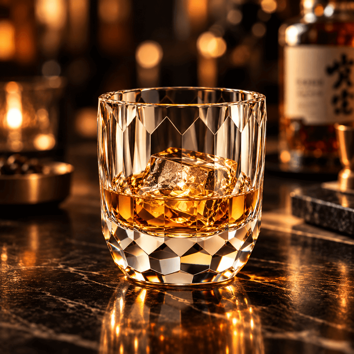 Kessho - Handmade Japanese EDO Whiskey Glass