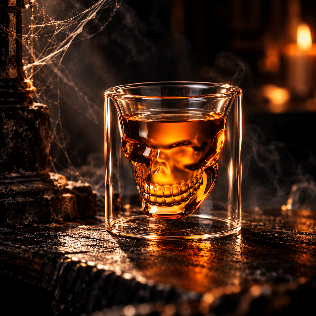 Skeleton – Double Layered Whiskey Glass