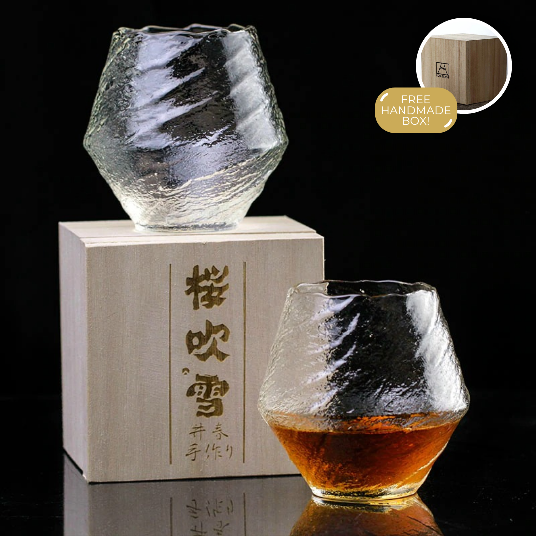 Suisei - Handmade Japanese EDO Whiskey Glass