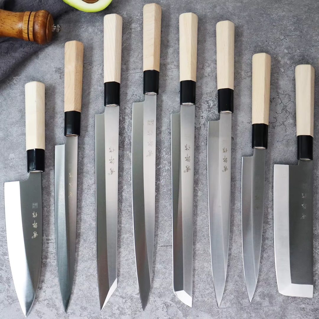 Tatsumaki (竜巻) Sets - Japanese Sushi Steel Chef’s Knives