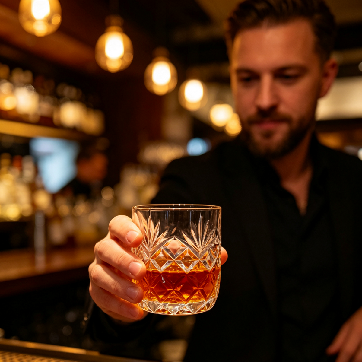 Hikari - Handmade Japanese EDO Whiskey Glass