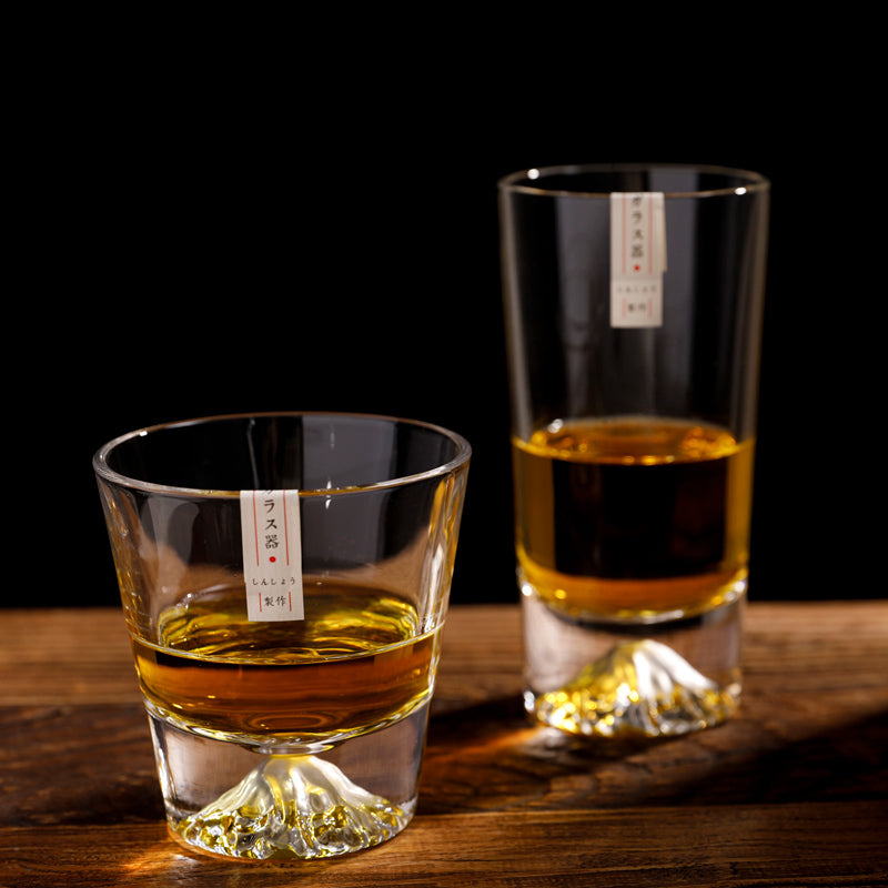 Fuji Whiskey Glass - Handmade Japanese Crystal Whisky Glasses – Kori Whiskey