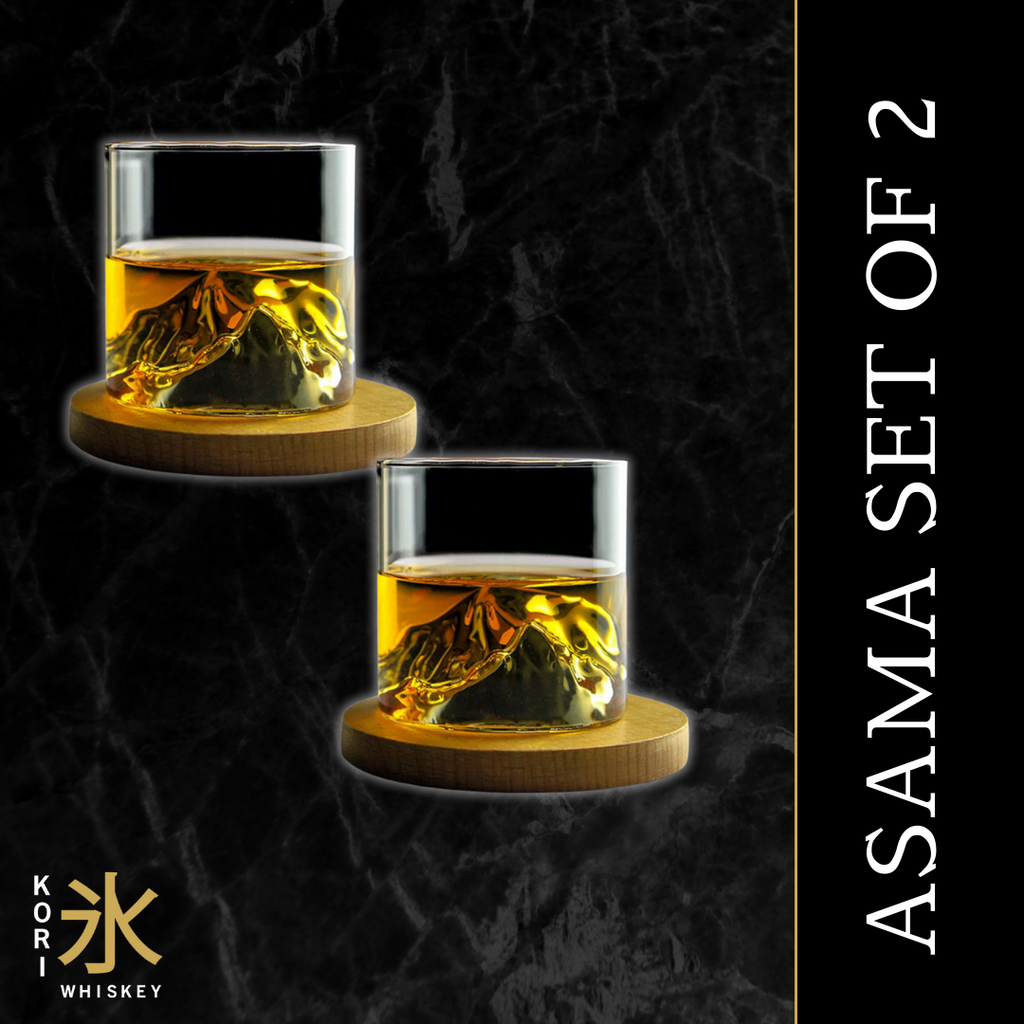 Asama Japanese Whisky Glass - Premium Handmade Whiskey Glass – Kori Whiskey