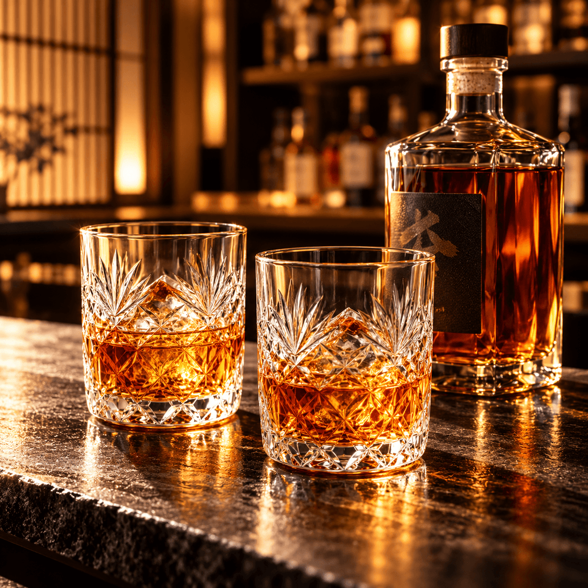 Hikari - Handmade Japanese EDO Whiskey Glass
