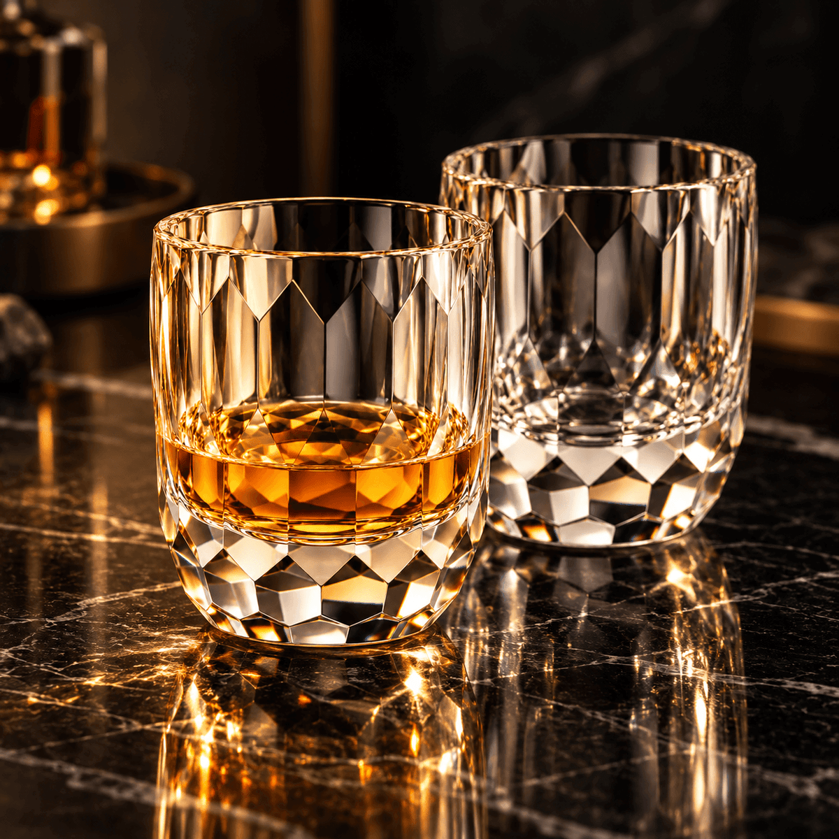 Kessho - Handmade Japanese EDO Whiskey Glass