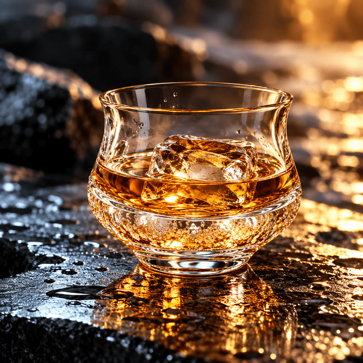 Nagisa - Handmade Japanese EDO Whiskey Glass