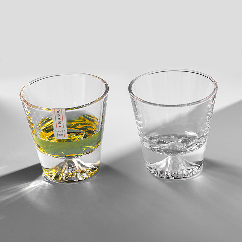 Fuji Whiskey Glass - Handmade Japanese Crystal Whisky Glasses – Kori Whiskey