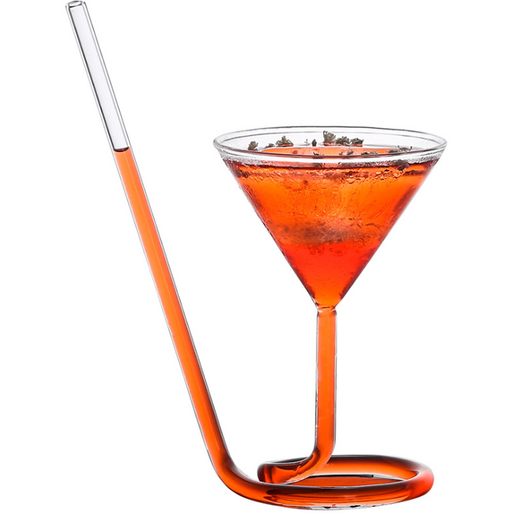 Strawini - Straw Cocktail Glass