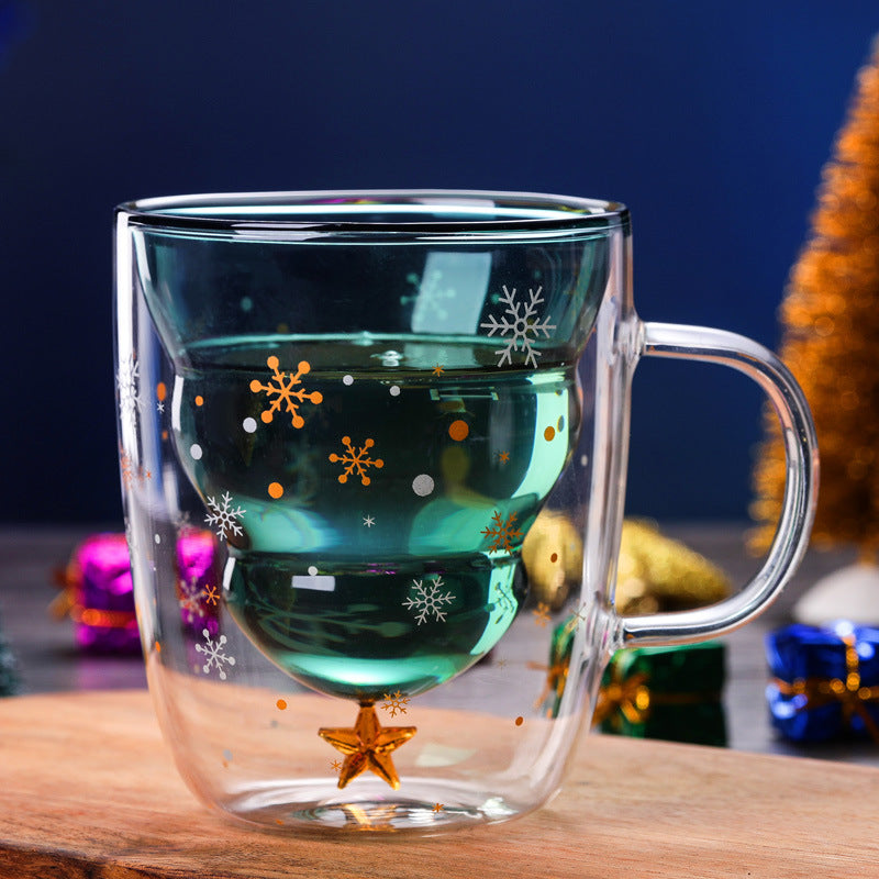 Natale Double-Walled Christmas Mug