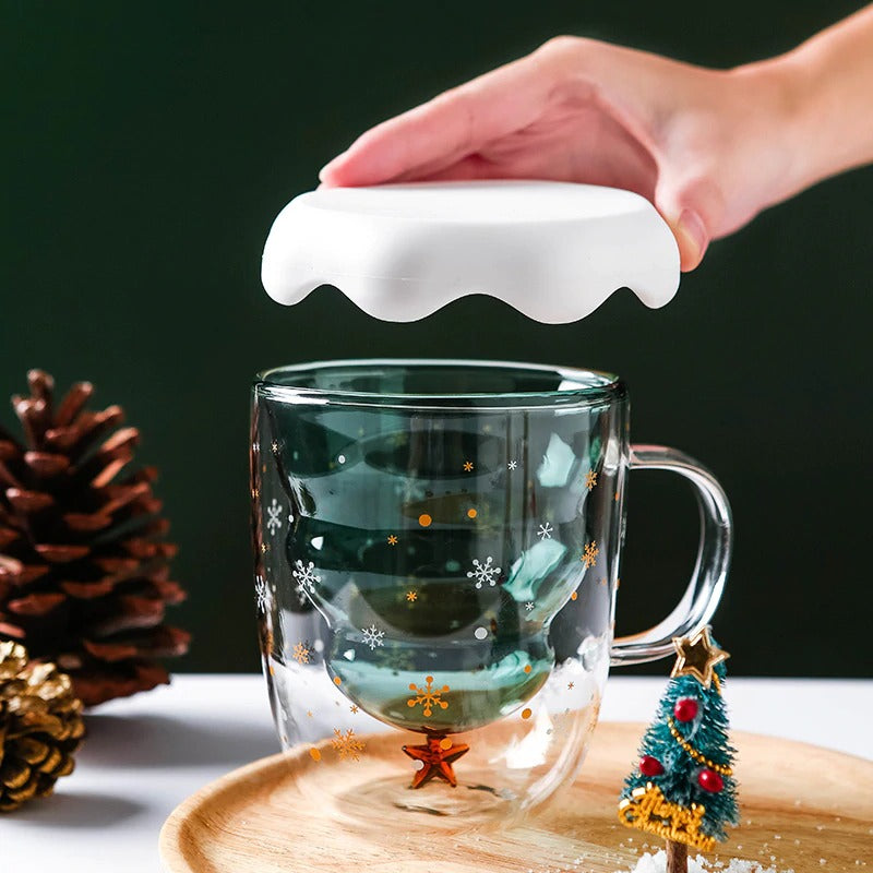 Natale Double-Walled Christmas Mug