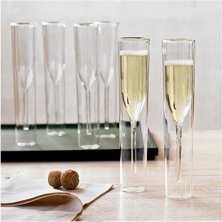 Double-Walled Champagne Flute